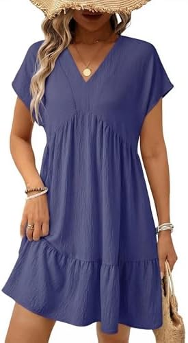 Blue Summer Babydoll Dress for 2026, Sail