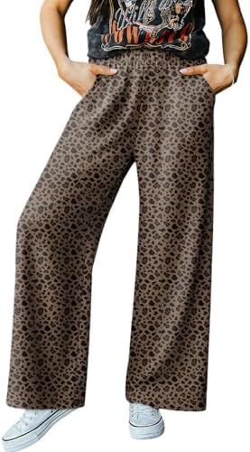 Chicory Coffee Leopard Pants
