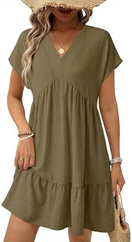 Four Leaf Clover Summer Babydoll Dress for 2026