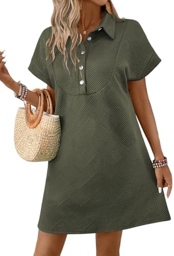 Four Leaf Clover Summer Work Dresses for
