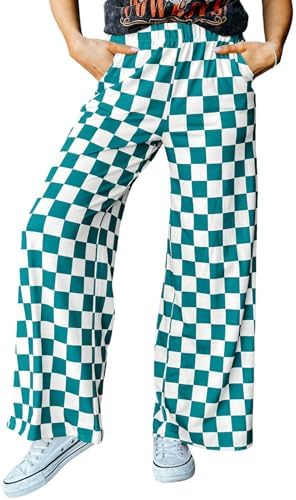 Green Checkered Pants