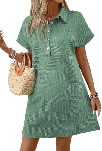 Green Summer Business Casual Work Dresses