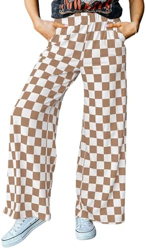 Khaki Checkered Pants