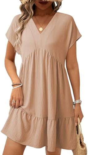 Pink Summer Babydoll Dress for 2026