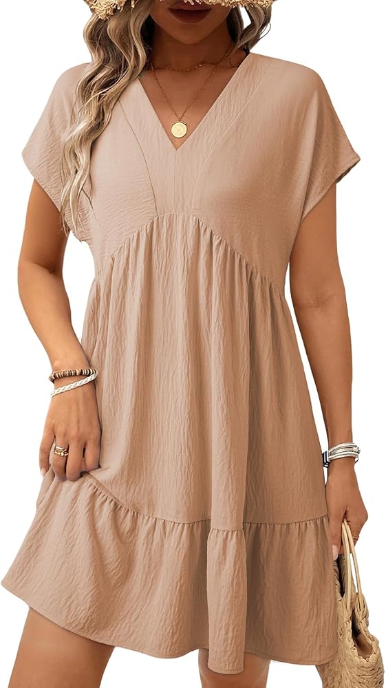 Pink Summer Babydoll Dress for 2026