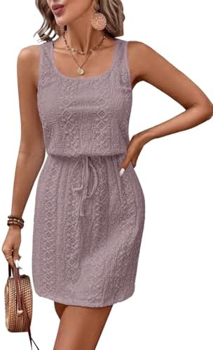 Purple Summer Beach Dresses for 2026 Vacation Hollow Out